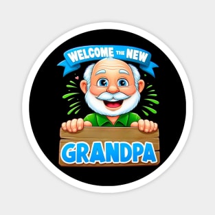 Promoted To Grandpa Magnet